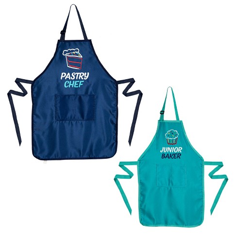 Evergreen Mommy & Me Apron Set Of 2, Pastry Chef & Junior Baker : Target