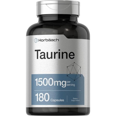 Horbaach Taurine 1500mg | 180 Capsules