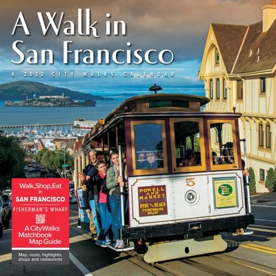 2022 Wall Calendar A Walk in San Francisco - Willow Creek Press