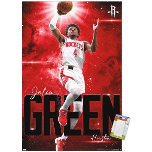 Trends International NBA Houston Rockets - Jalen Green 23 Unframed Wall Poster Prints - 1 of 4