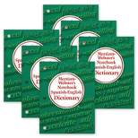 Merriam-Webster Merriam-Webster's Notebook Spanish-English Dictionary, Pack of 6