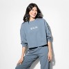 Women's French Terry Sweatshirt - Wild Fable™ - 2 of 3