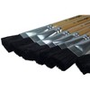 School Smart Black Bristle Paint Brushes, Short Handle, Assorted Sizes, Set of 24 - 4 of 4