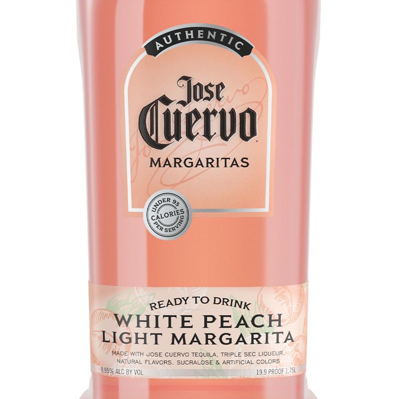 Jose Cuervo White Peach Light Margarita - 1.75L Bottle, 3 of 11