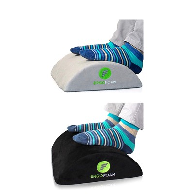 ErgoFoam Foot Rest for Under Desk at Work - Chiropractor Endorsed 2in1  Adjustable Premium Under Desk Footrest - Ergonomic Desk Foot Rest with  High-Density Compression-Resistant Velvet Soft Foam (Blue) - Yahoo Shopping