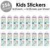 Big Dot of Happiness Whole Llama Fun - Llama Fiesta Birthday Party Favor Kids Stickers - 16 Sheets - 256 Stickers - 2 of 4