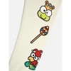 Keroppi King Keroppi Character Circle & Icons Adult Cream Sweatpants - 3 of 4