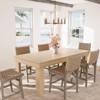 Farmhouse Dining Table for 8 Person, 71" Long Wood Kitchen Tables, Wooden Sturdy Frame - 4 of 4