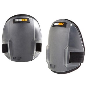 ToughBuilt - 2-in-1 Knee Pads - Plastic Gray - 7.48 in. - 1 of 1