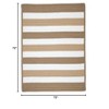 Colonial Mills Portico Braided Rug, Sand 6' square, Square Shape - 2 of 3