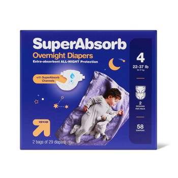 Disposable Overnight Diapers Pack - up & up™