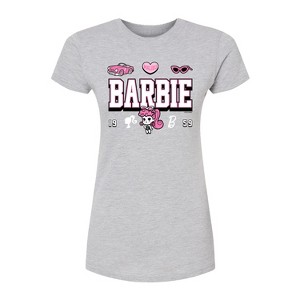 Women's - Barbie - Barbie Jersey Fitted Graphic T-Shirt - 1 of 2