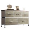 Fabric Dresser for Bedroom, Wide 5-Drawer Chest of Drawers with Storage Organizer Unit - 2 of 4