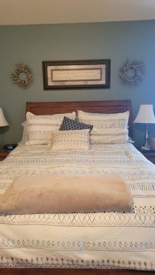 5pc Twin/Twin Extra Long Levi Printed Seersucker Comforter with Throw  Pillows Bedding Set Taupe - Madison Park