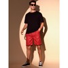 INSPIRE CHIC Men's Metallic Above Knee Clubwear Sparkly Sequins Shorts - 4 of 4