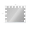 FONTOI Arch Wall Mirror Elegant Arched Frame Anti Fog Glass Moisture Resistant Coating and Modern Design for Bathroom Bedroom, White, 22.8"*3.9"*18.9" - 3 of 4