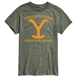 Men's - Yellowstone - Wear The Brand Y Short Sleeve Graphic T-Shirt - 1 of 4