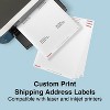 Staples Laser/Inkjet Shipping Labels 3 1/2" x 5" Bright White 4 Labels/Sheet 100 Sheets/Pack 400 - 4 of 4