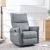 KTMBDW Swivel Rocker Recliner, Rocking Recliner Chair, Glider Chair, Small Rocker Recliners for Small Spaces, Living Room, Bedroom, Nursery, RV - 3 of 4