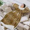 PAVILIA Wearable Blanket with Sleeves and Foot Pockets, Fleece Warm Snuggle Pocket Sleeved Throw for Women Men Adults - 3 of 4
