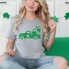 Simply Sage Market Women's Shamrock Truck Short Sleeve Graphic Tee - 2 of 4