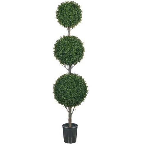 Sullivans Artificial Boxwood 3 Tier Topiary Tree 64 H Green Target
