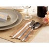 Juvale 200-Pack Disposable Bamboo Kraft Paper Cocktail Napkins 7.8"x4.4" Brown Party Supplies - 2 of 4