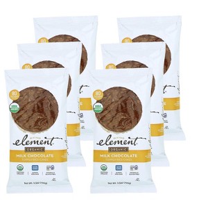 Element Organic Milk Chocolate Topped Rice Cakes - Case of 6/3.5 oz - 1 of 4