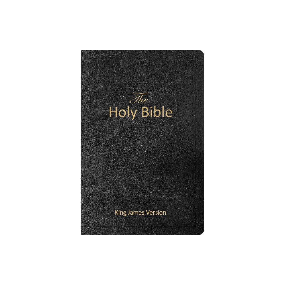 The Holy Bible - King James Version (Kjv, Holy Spirit Edition, Black Imitation Leather, Dedication Page, Prayer Section) - (Leather Bound)