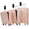 4 Piece Set Of Luggage,20/24/28Inch Hard Shell Spinner Wheel Luggage Sets And A Bag,Luggage With Cup Holder And USB Port And TSA Lock-Cuddlewood - 2 of 4