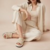 CUSHIONAIRE Cuddle Fur Slippers for Women Faux Shearling Slide Sandal +Memory Foam, Wide Widths Available - 3 of 4