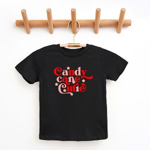 The Juniper Shop Candy Cane Cutie Stars Youth Short Sleeve Tee - 1 of 3