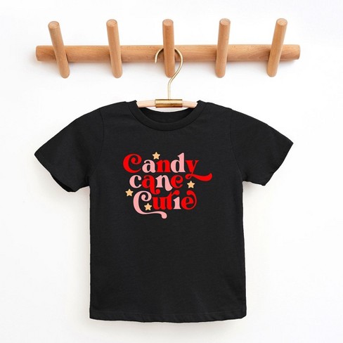 The Juniper Shop Candy Cane Cutie Stars Youth Short Sleeve Tee - image 1 of 3