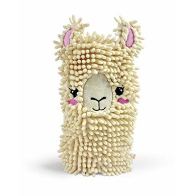 Fred Spit Shine, Llama Duster Mitt for Kids & Adults, Microfiber Cleaning Tool for Dusting, Reusable, Washable, Static Cling Cleaning Mitt