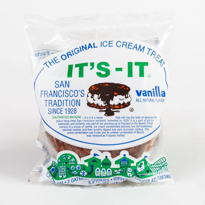 IT'S IT Vanilla Ice Cream Sandwich - 3pk, 4 of 6