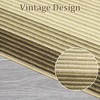 Modern Abstract Area Rug Machine Washable Rug for Living Room, Non-Slip Non Shedding Gradient Soft Carpet, Low Pile Indoor Foldable Printed Rug - 4 of 4