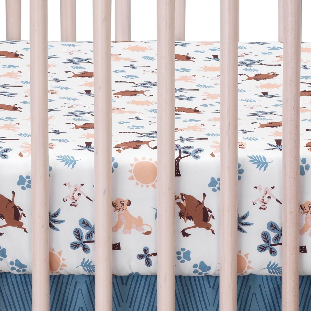 Lambs & Ivy Lion King Adventure Fitted Crib Sheet - thumbnail 3