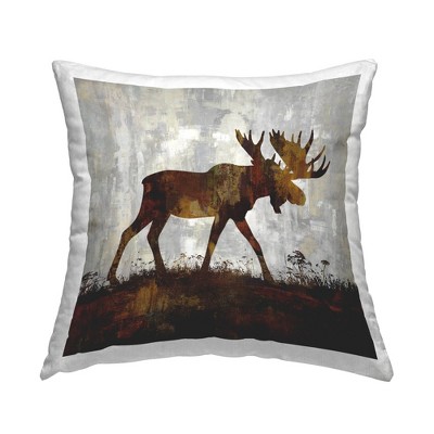 Stupell Industries Rustic Moose Woodland Animal