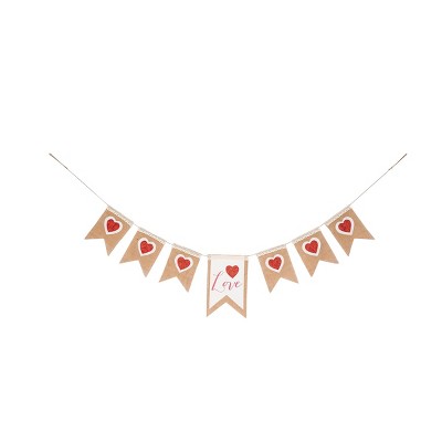 Gallerie II Cottage Heart Love Garland Valentine Day Romance