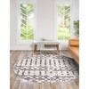 Unique Loom    Cherokee Clemson Area Rug - 3 of 4