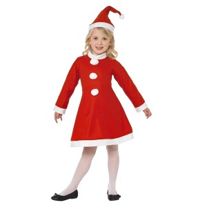 Value Santa Girl Child Costume - 1 of 3