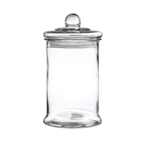 Whole Housewares Glass Apothecary Jar, 1 Piece : Target