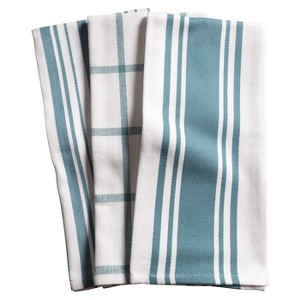 KAF Home Centerband/Basketweave/Windowpane Kitchen Towels, Set of 3 - 1 of 1