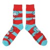 Dr. Seuss Book Characters Adult 5-Pair Casual Crew Socks-OSFA - image 3 of 4