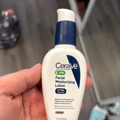 Cerave Pm Facial Moisturizing Lotion, Night Cream For All Skin