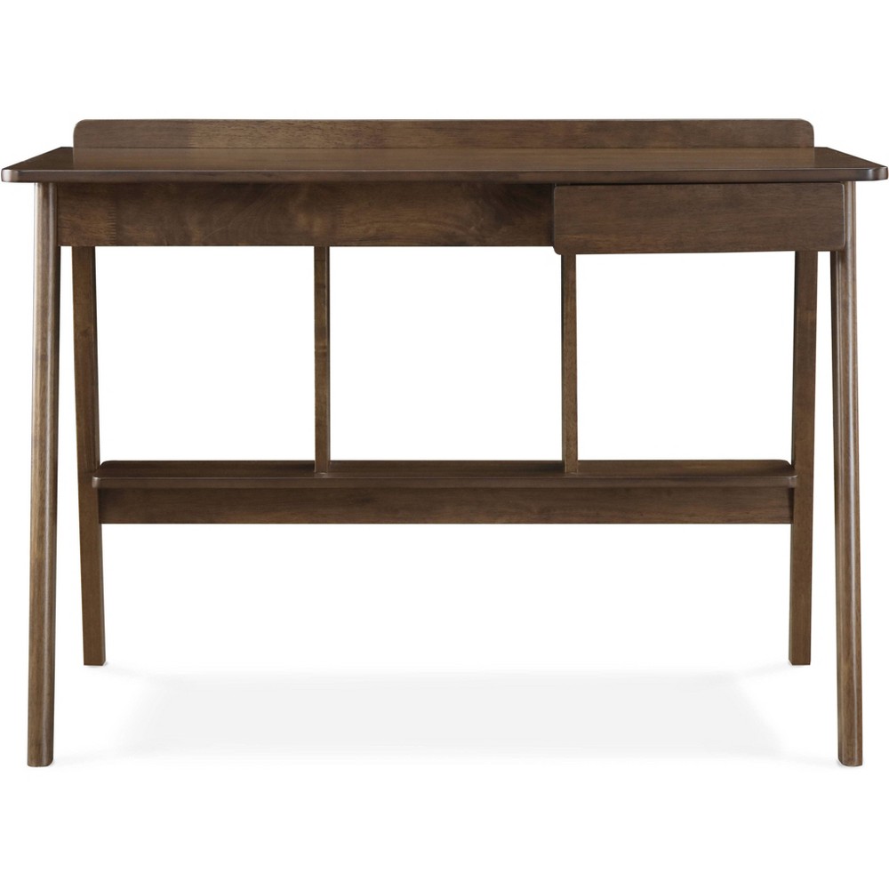 Photos - Office Desk Darren Writing Desk Brown - Finch