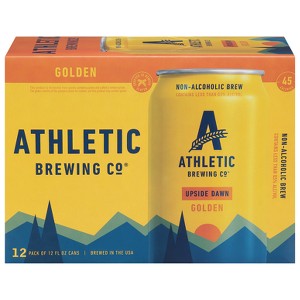 Athletic Brewing Upside Down NA Golden - 12pk/12 fl oz Cans - 1 of 1