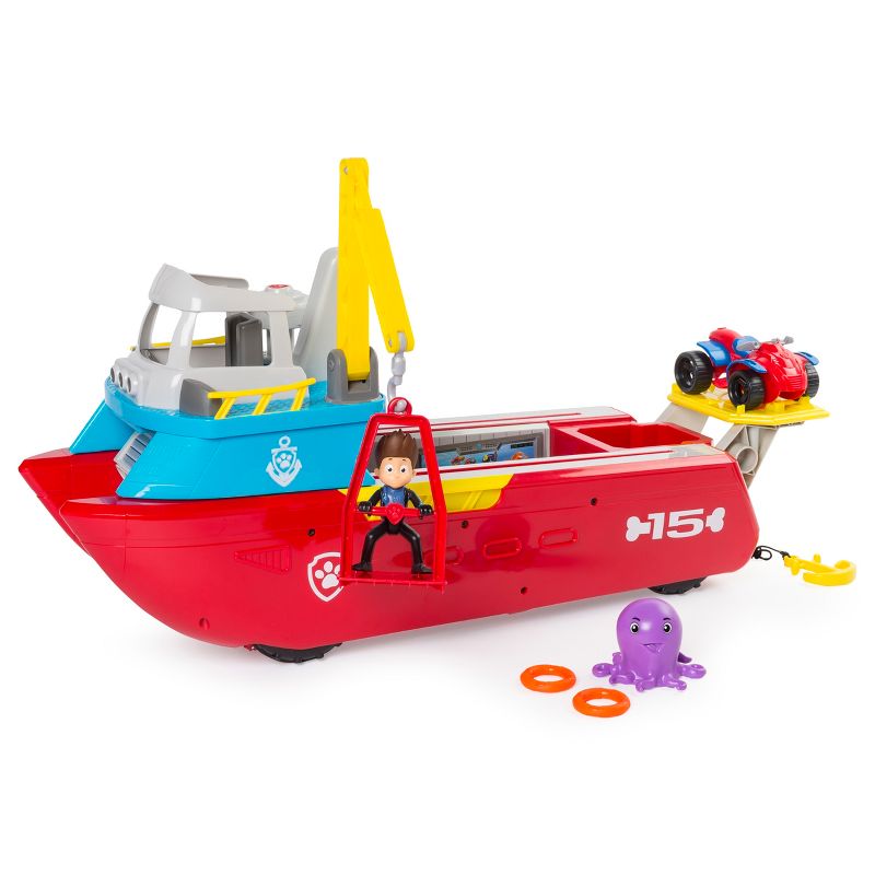 PAW Patrol Sea Patrol - Sea Patroller Transforming Vehicle with Lights and Sounds, 4 of 12