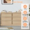 6/7/8 Drawer Dresser - Large Wooden Storage Chest for Bedroom, Nursery & Entryway - 4 of 4