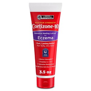 Cortizone 10 Intensive Healing Lotion for Eczema Itchy and Dry Skin - 3.5oz - 1 of 4